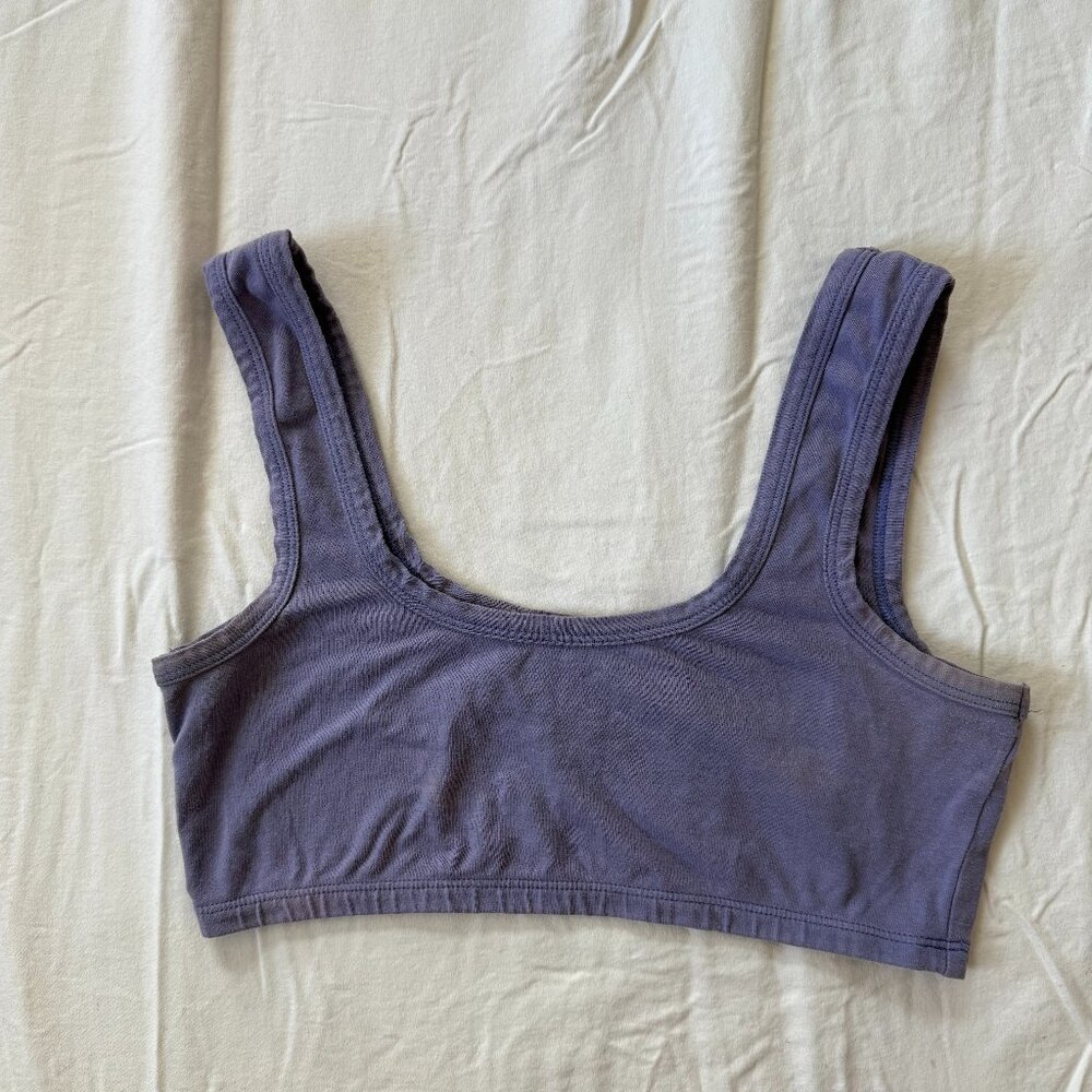 ARQ WIDE STRAP BRA in Lilac